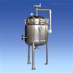 全系列滤芯式夹套过滤器 不锈钢双层保温过滤机