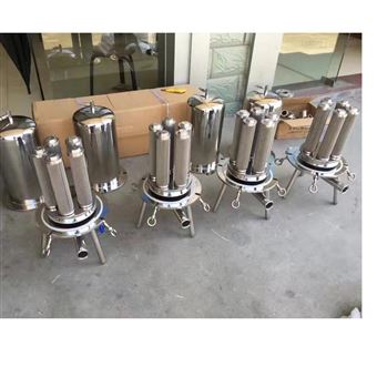 20英寸9芯不锈钢微孔过滤器 过滤机/器